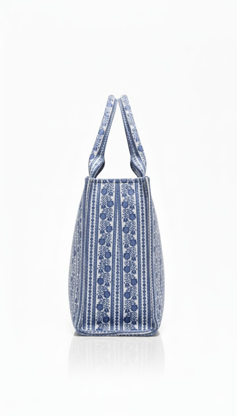 Mini Floral Tote Bag