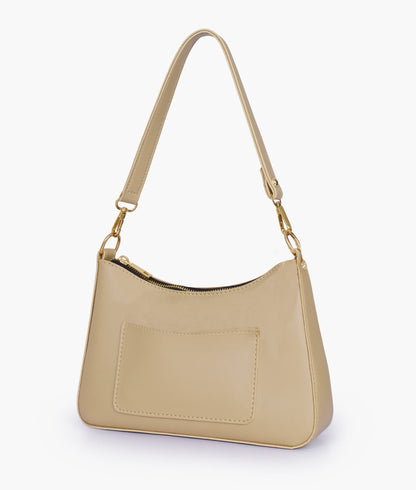 Off-white hobo evening bag