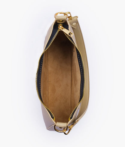 Off-white hobo evening bag