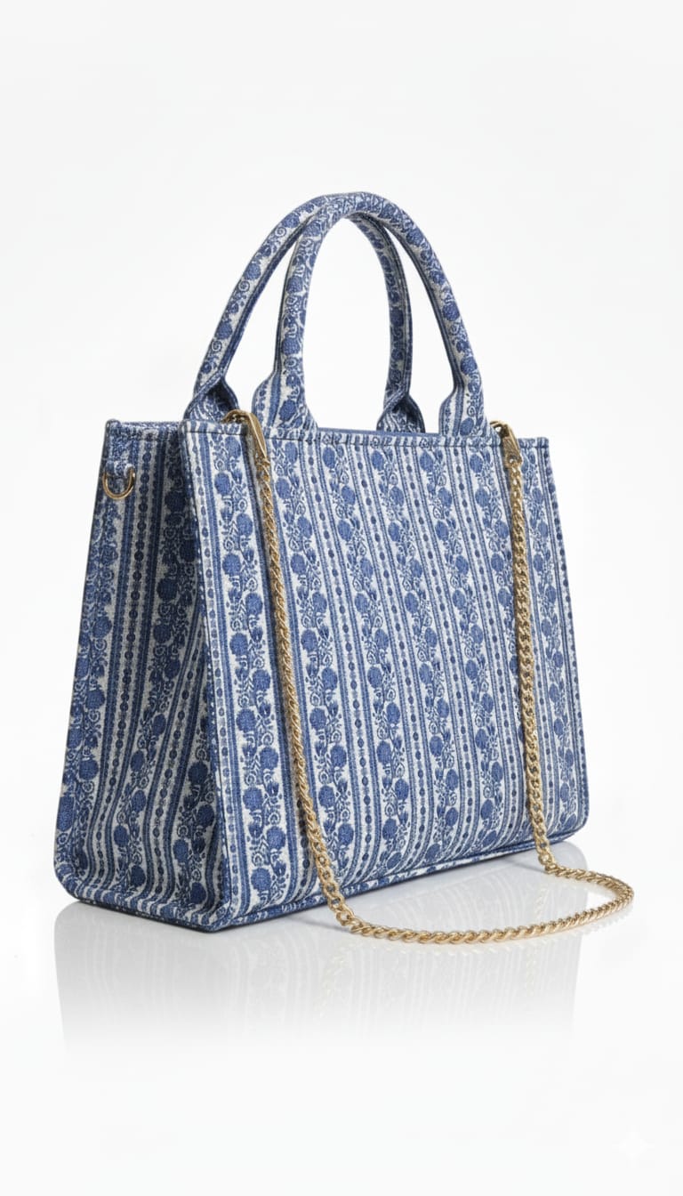 Mini Floral Tote Bag