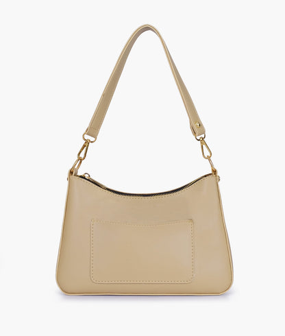 Off-white hobo evening bag